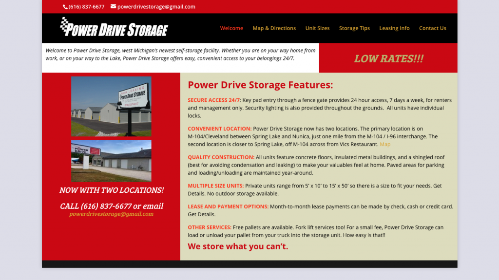 Power Drive Storage Appleget Associates, Inc